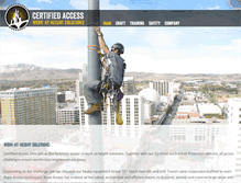 Tablet Screenshot of certified-access.com